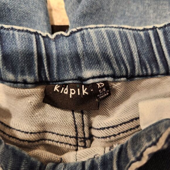 Kidpik Boys Denim Jean Shorts elastic waist Size XS 5/6 Y - Picture 4 of 4